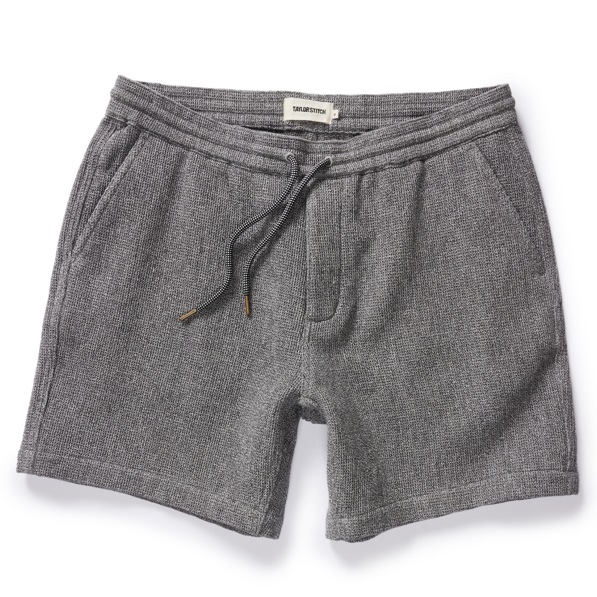 The Apres Short in Charcoal Waffle