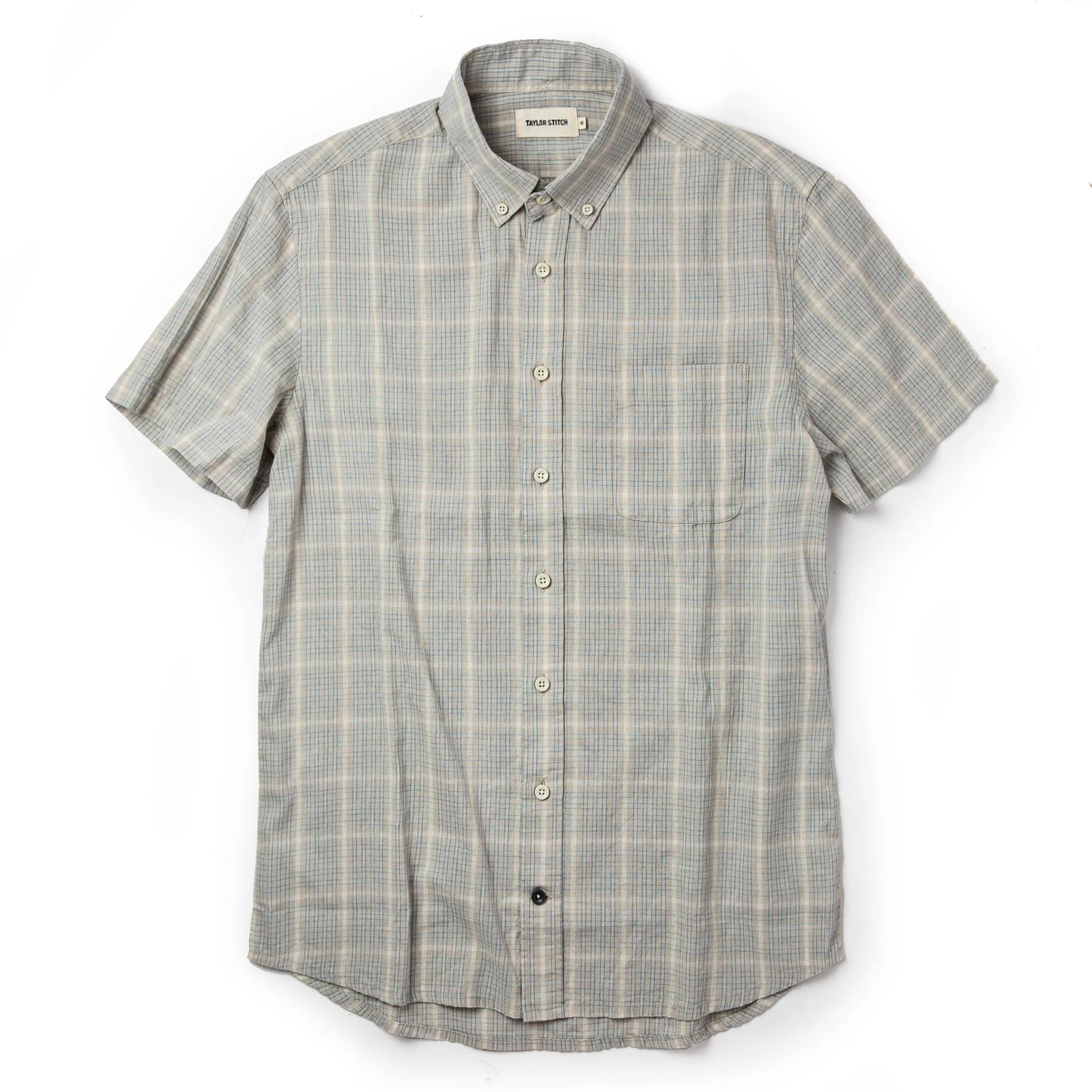 The Short Sleeve Jack in Ash Madras