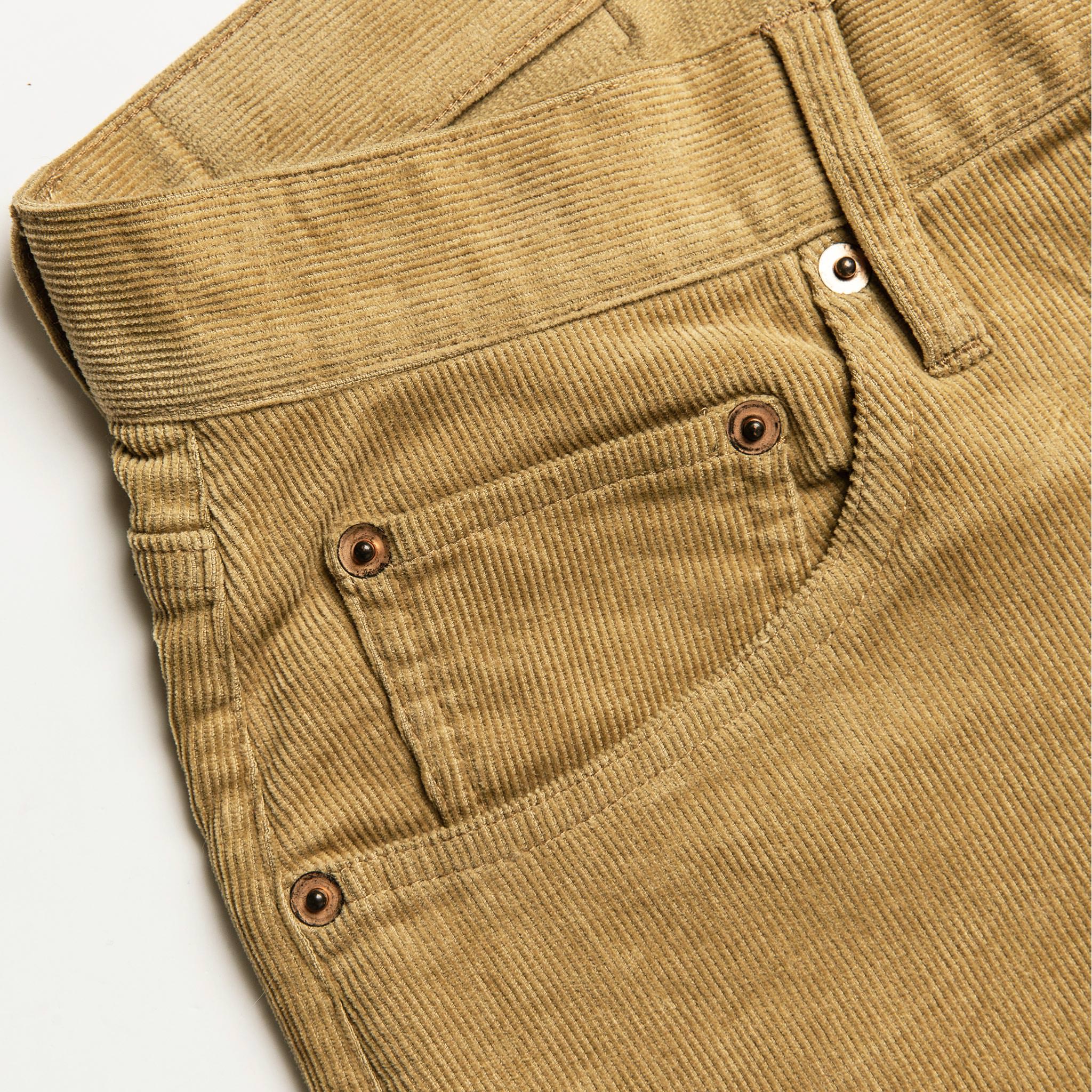 The Slim All Day Pant in British Khaki Cord - Image 7