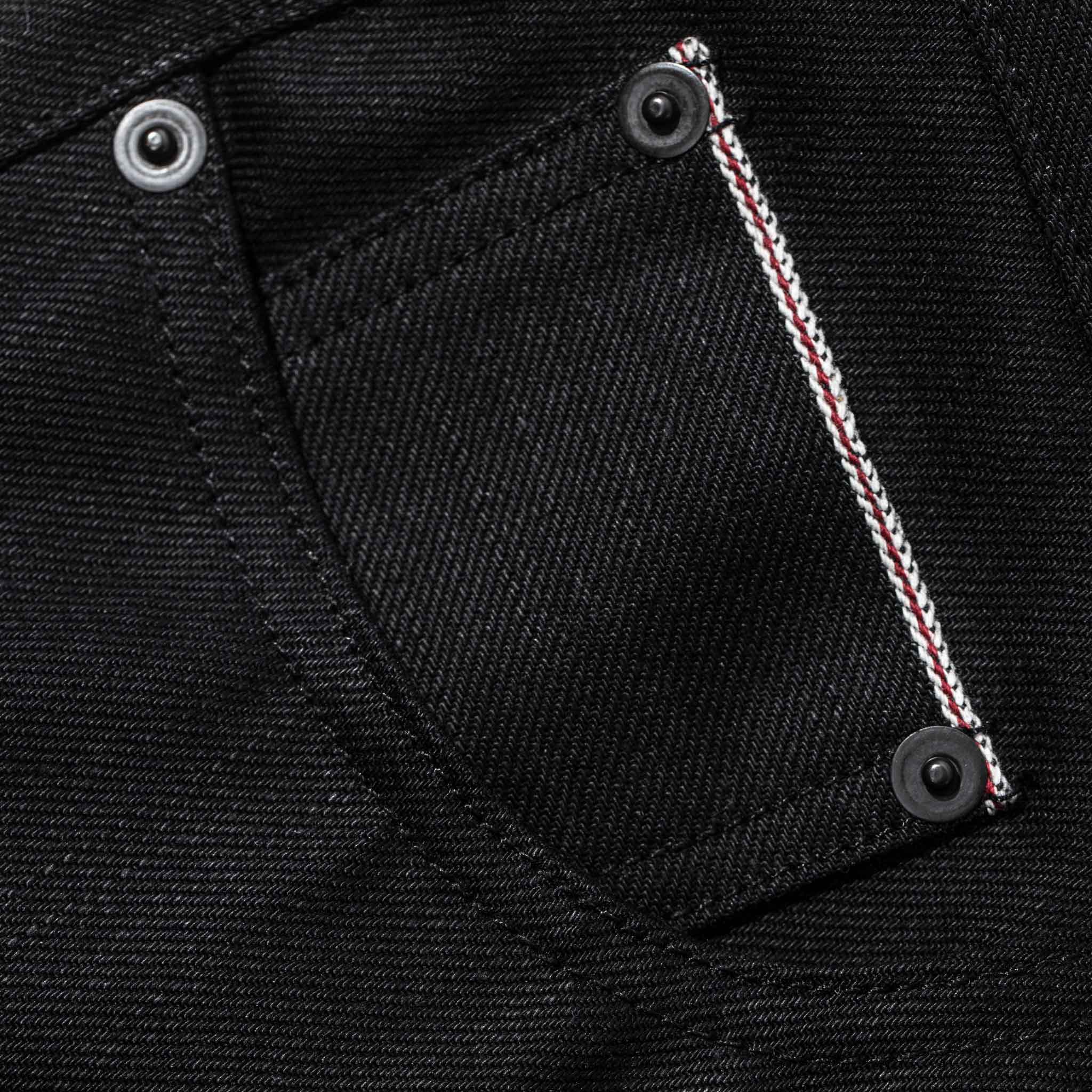 The Democratic Jean in Kuroki Mills Black Selvage - Image 7