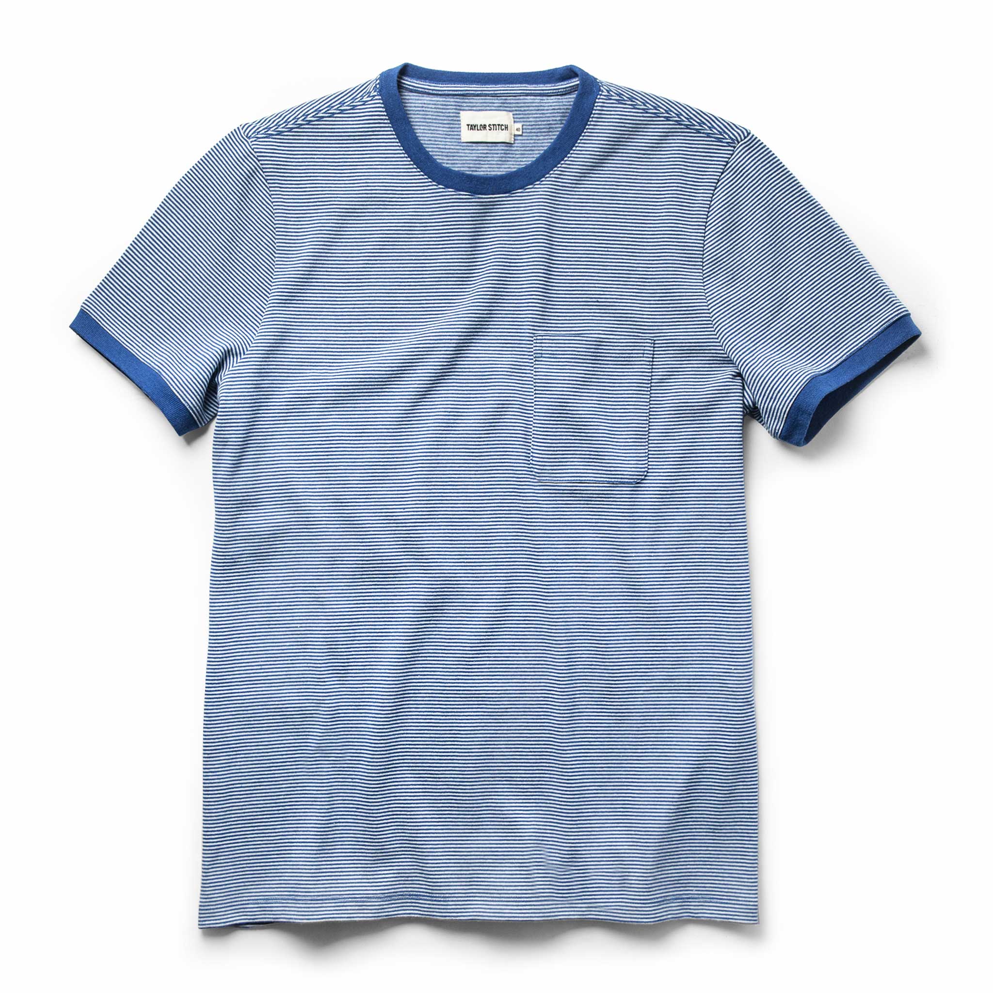 The Heavy Bag Ringer in Royal Blue Stripe