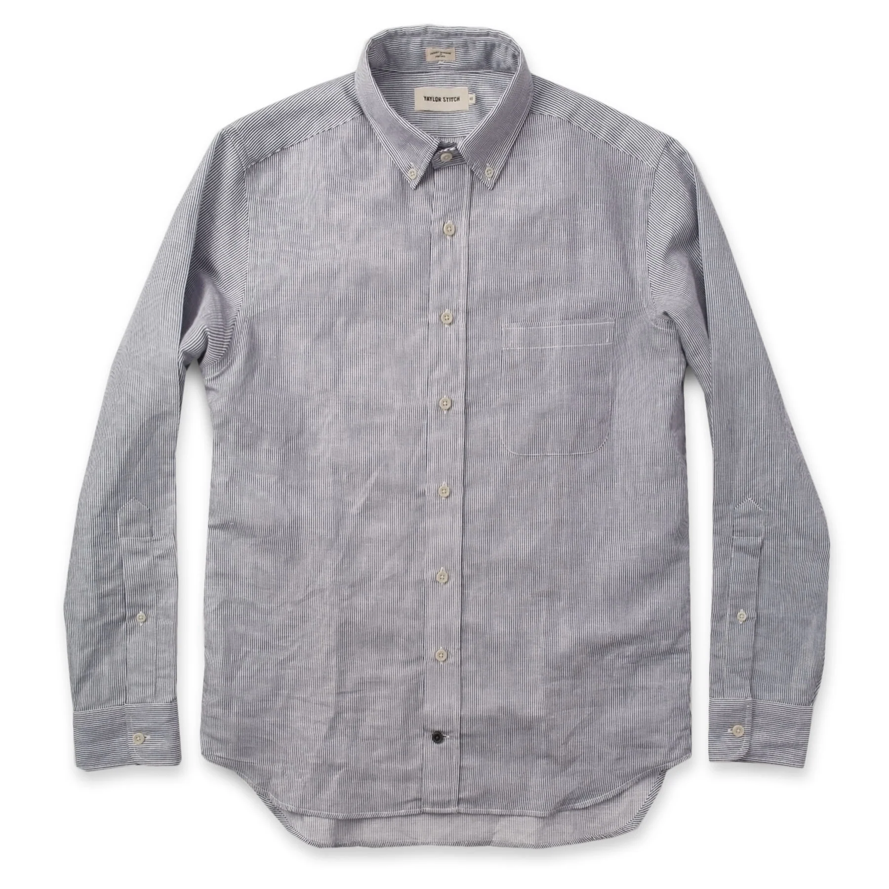 The Jack in Navy Striped Cotton & Linen
