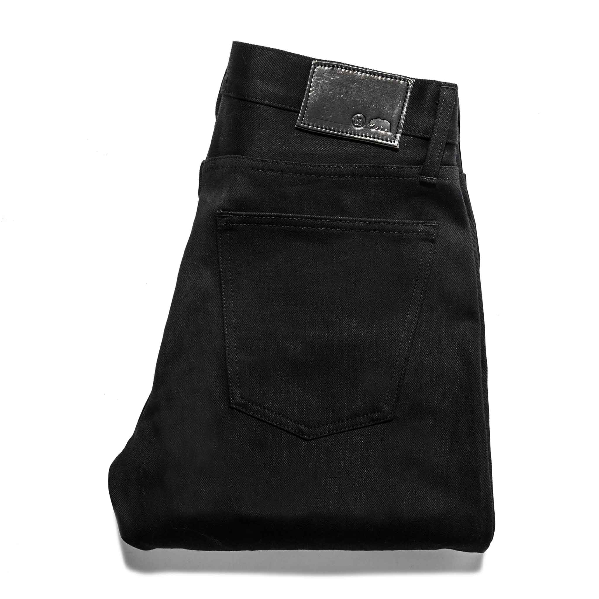 The Slim Jean in Kuroki Mills Black Selvage - Image 7
