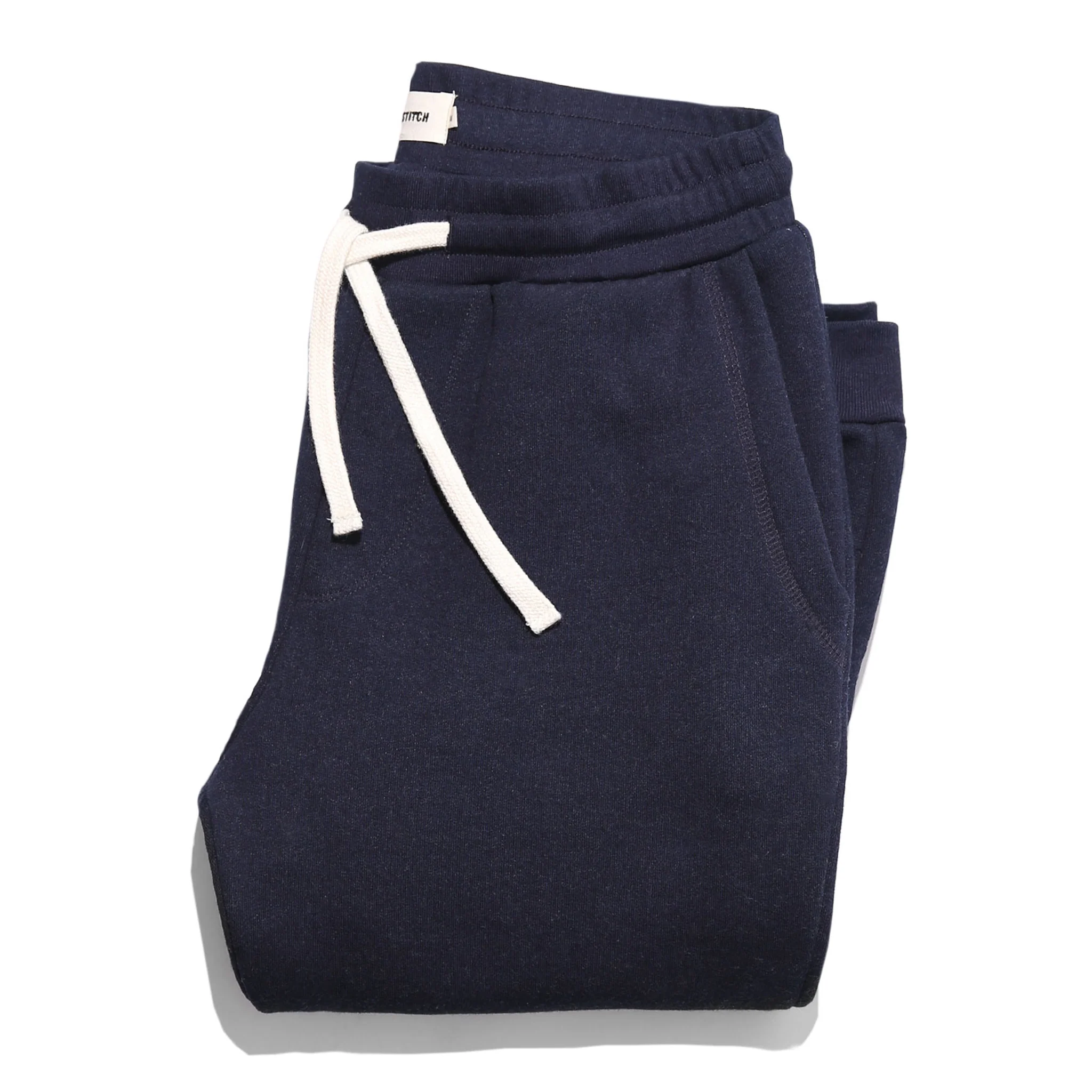 The Travel Pant in Indigo Fleece